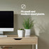 12cm Plant Pot White Sandstone - Set of 3